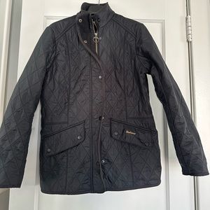 Barbour Cavalry Jacket, Black, size 12